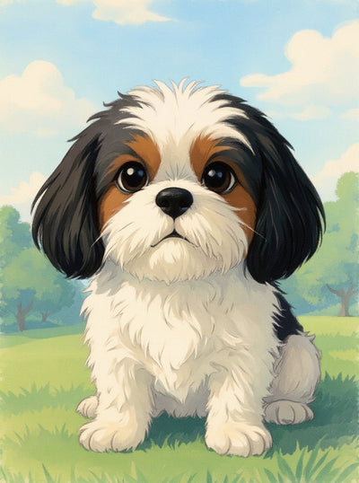 Retrato de Xana en estilo Studio Ghibli